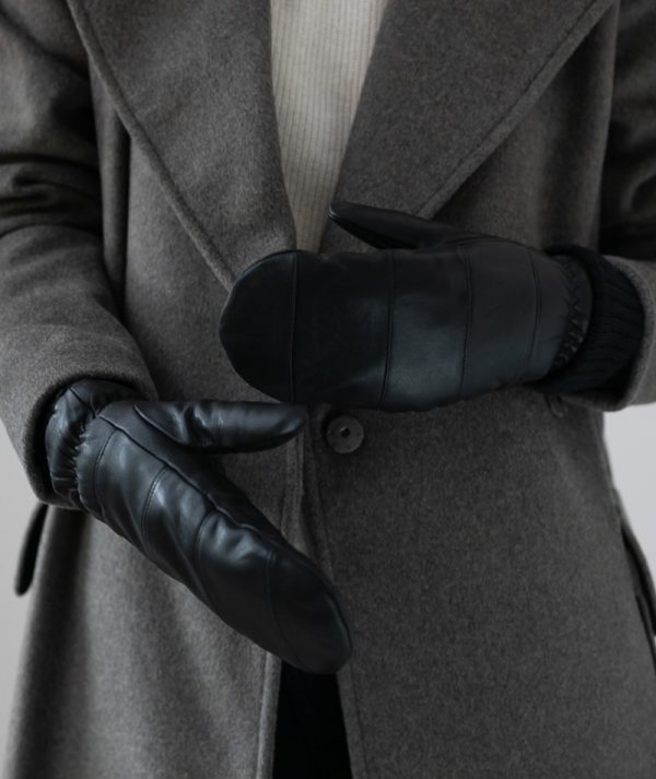 MbyM Read mittens Black