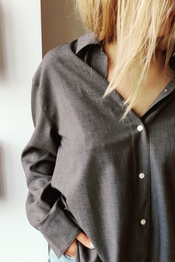 Samsøe & Samsøe Salma shirt Dark grey