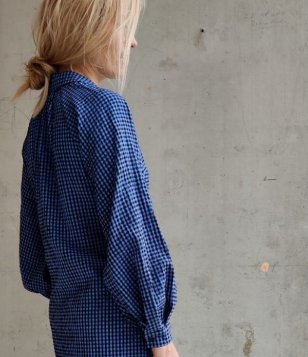 MbyM Tinja dress Blue black check