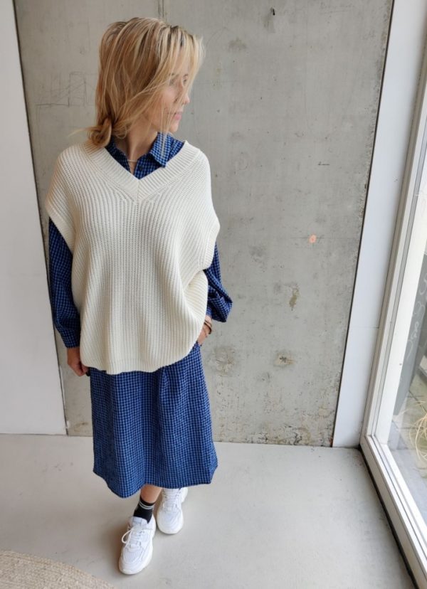 MbyM Tinja dress Blue black check