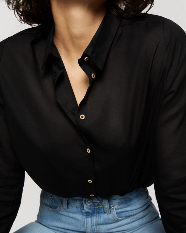 CharlieMary Michelle blouse Black