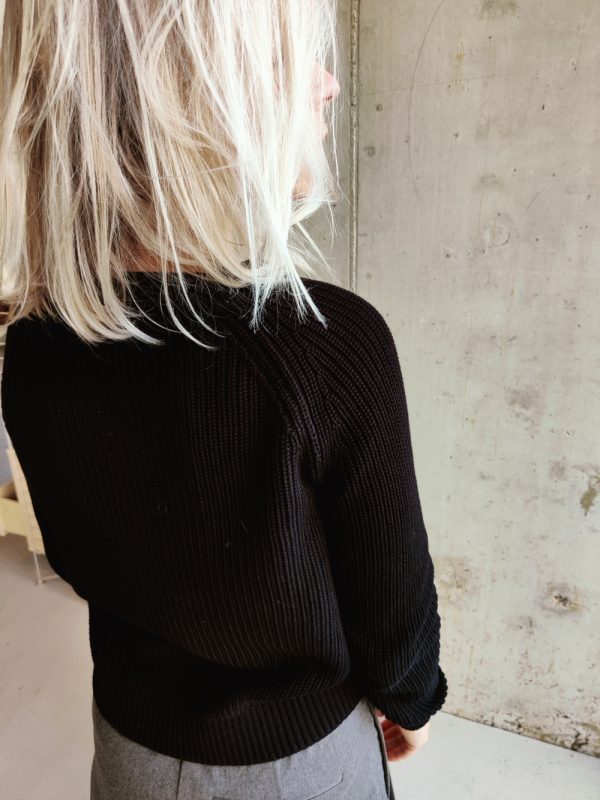 Selected Femme Sira knit Black