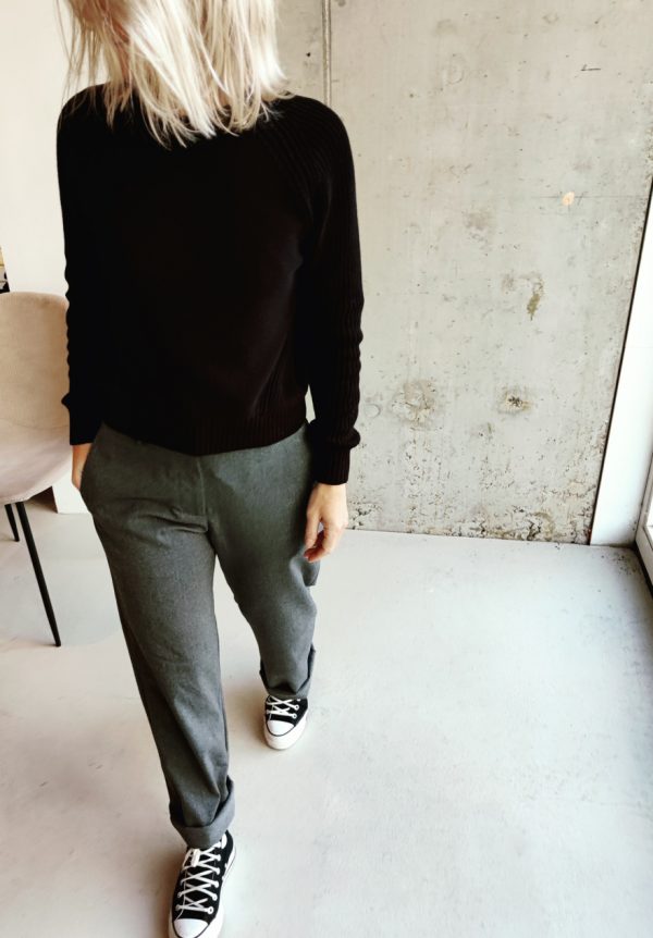Selected Femme Sira knit Black