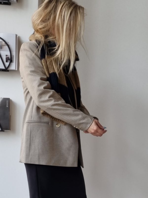 MbyM Brennda blazer check Yellow