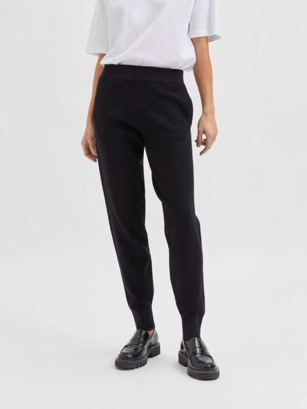 Selected Femme Brinley pants Black