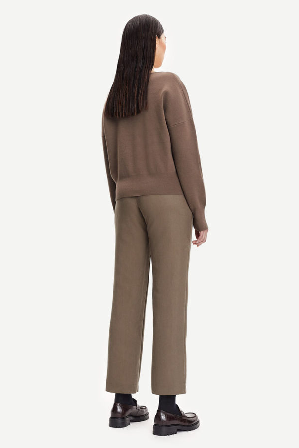 Samsøe & Samsøe Hoys f trousers Chocolate chip
