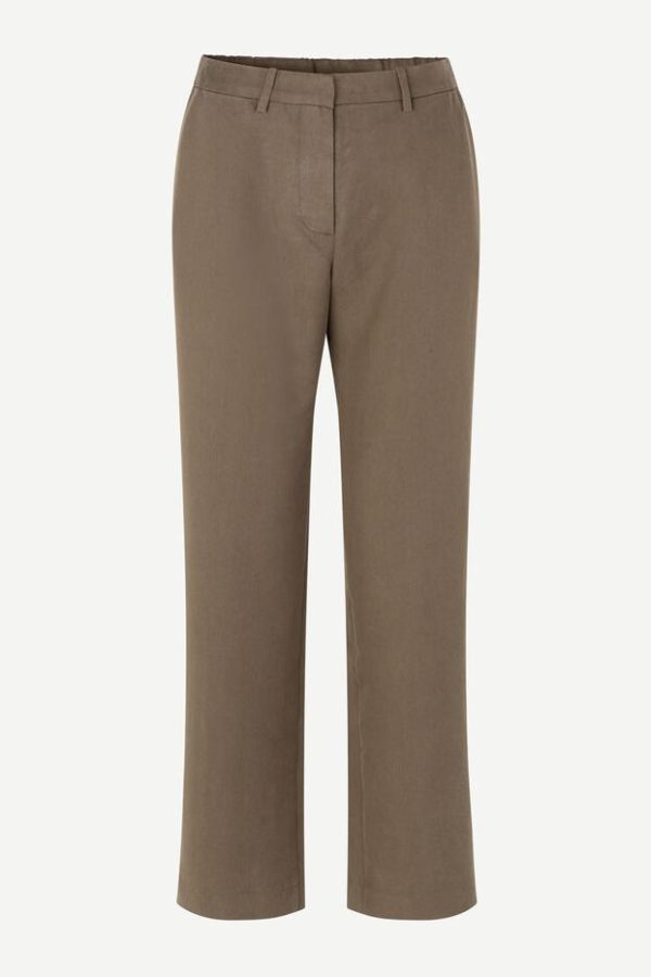 Samsøe & Samsøe Hoys f trousers Chocolate chip
