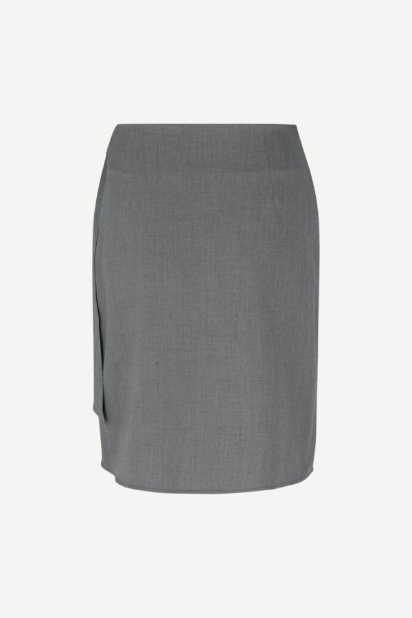 Samsøe & Samsøe Milani skirt Dark grey