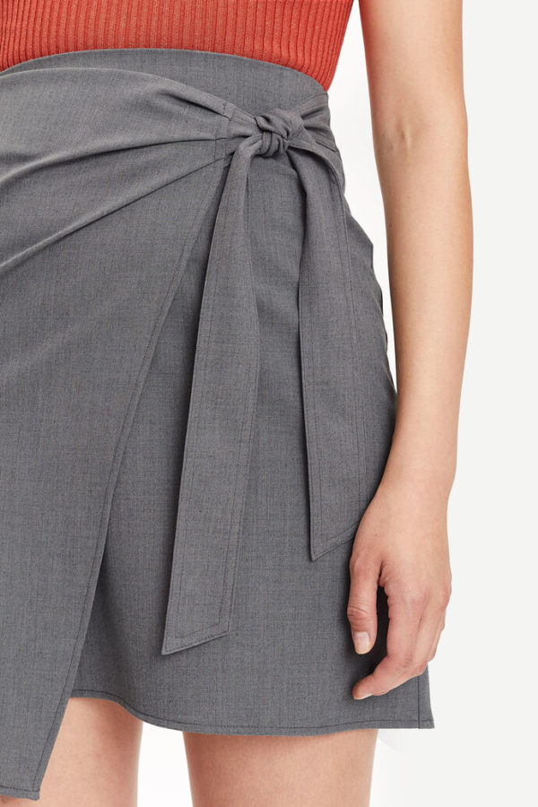 Samsøe & Samsøe Milani skirt Dark grey