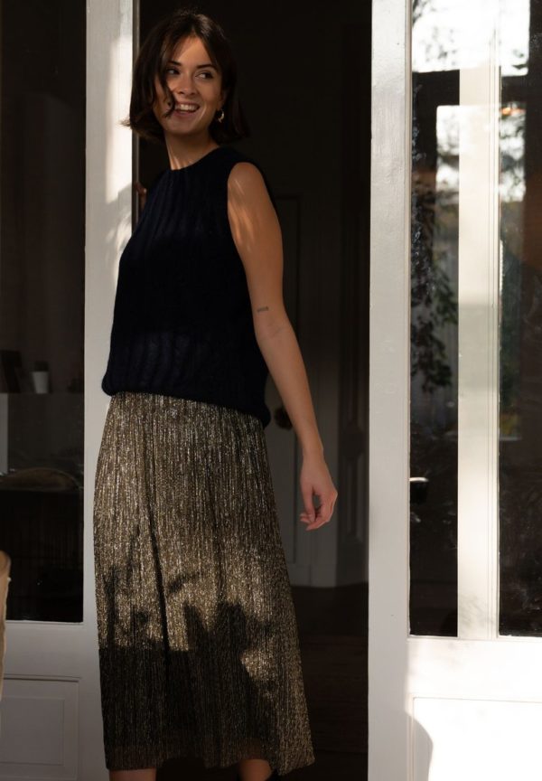 By Bar Nola skirt Gold