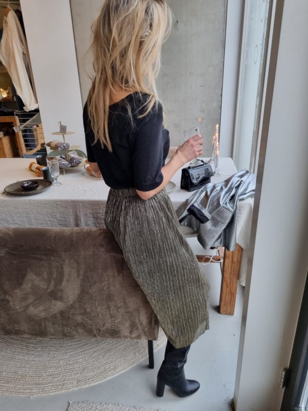 By Bar Nola skirt Gold