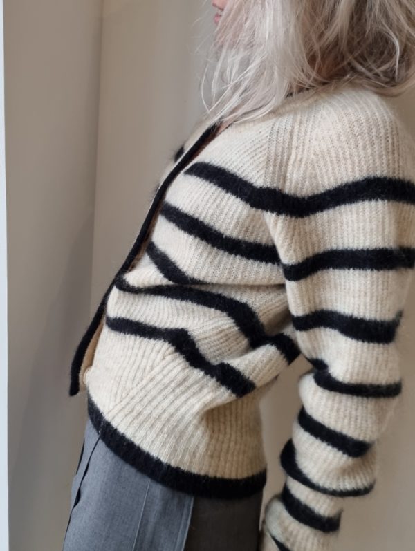 Second Female Ovalis cardigan Stripe