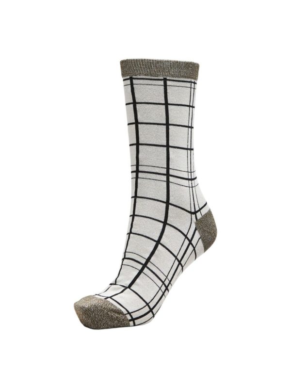 Selected Femme Vida socks Dark olive