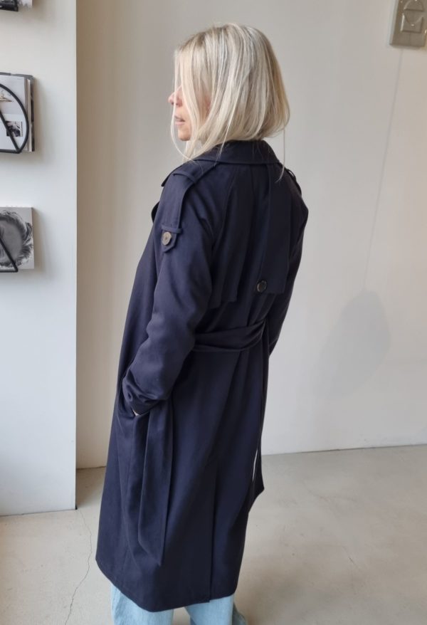Selected Femme New Bren trenchcoat Dark navy