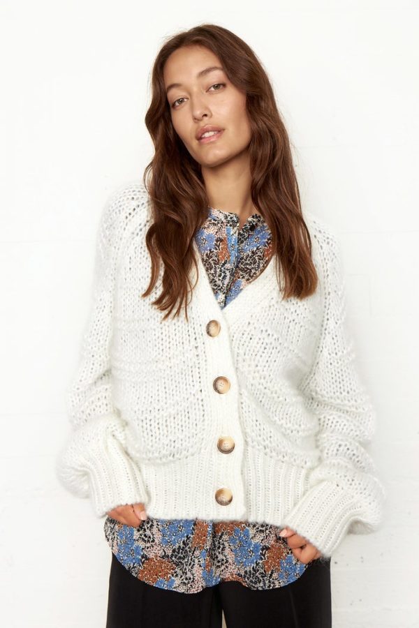 Second Female Daphne cardigan Off white