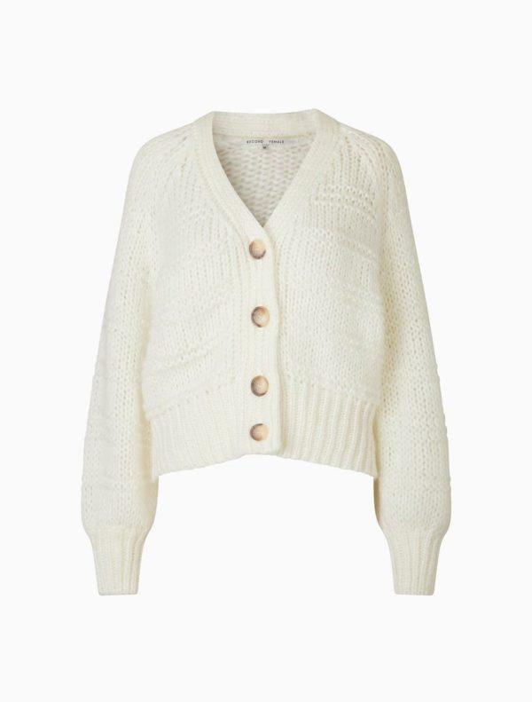Second Female Daphne cardigan Off white