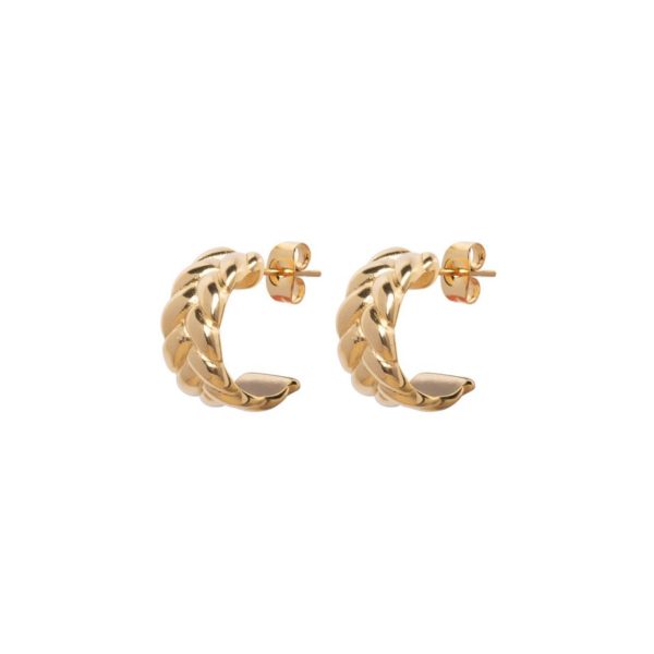 Madam the Label double chain earrings 2 colors