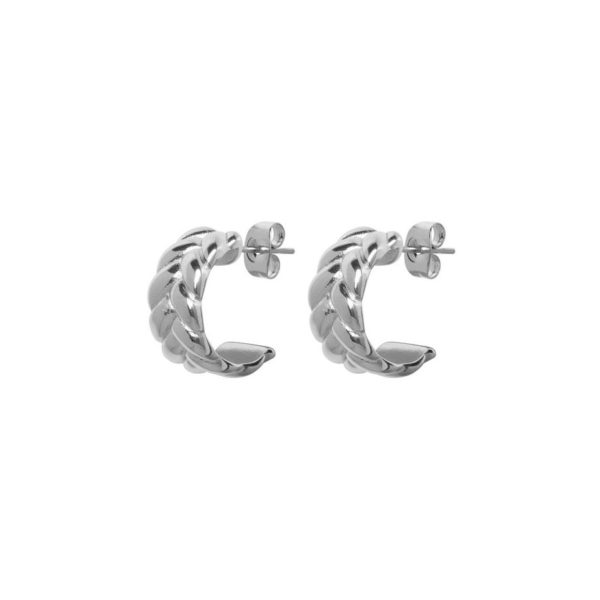 Madam the Label double chain earrings 2 colors