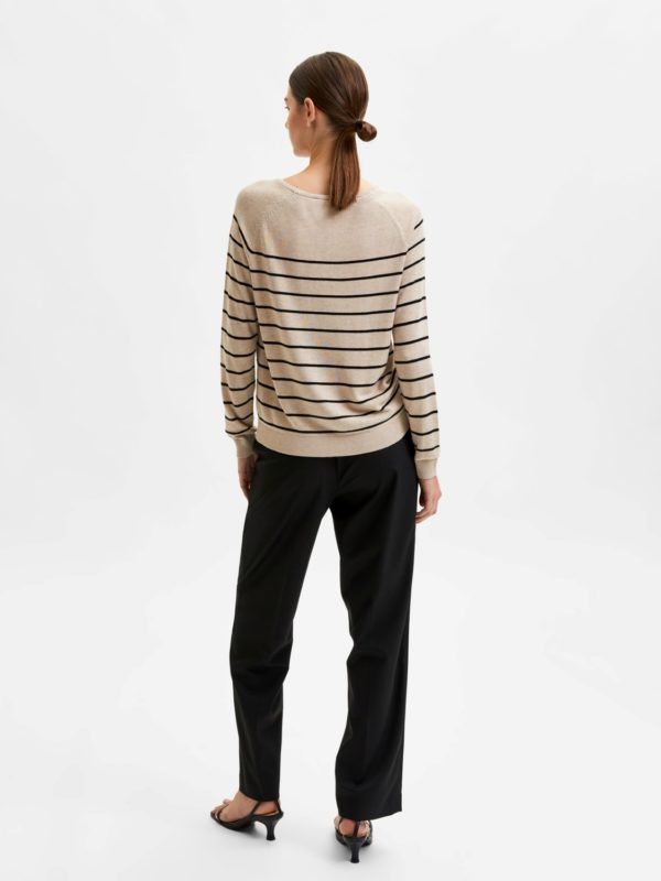 Selected Femme Elin knit Stripes