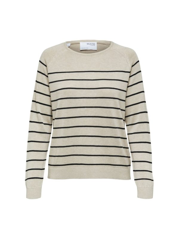 Selected Femme Elin knit Stripes