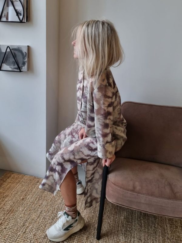 Samsøe & Samsøe Gitte shirt dress Blurred brown