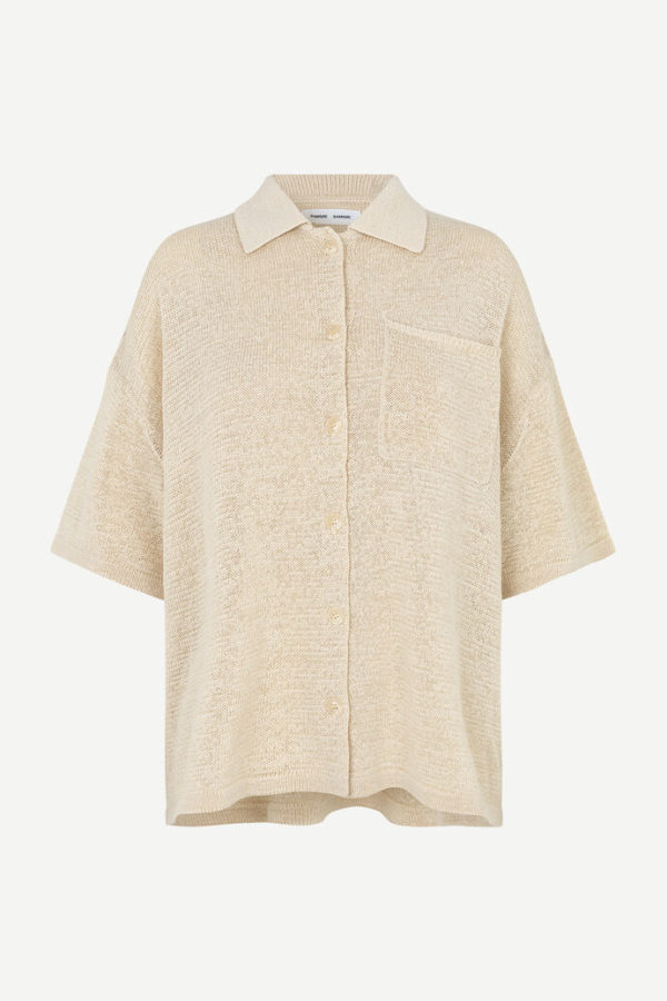 Samsøe & Samsøe Mel shirt Whitecap grey