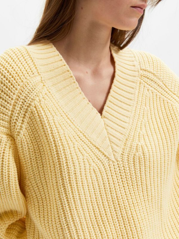 Selected Femme Melena knit Double cream