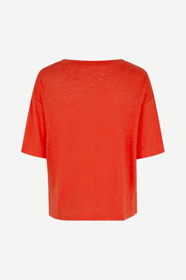 Samsøe & Samsøe Sania shirt Spicy orange