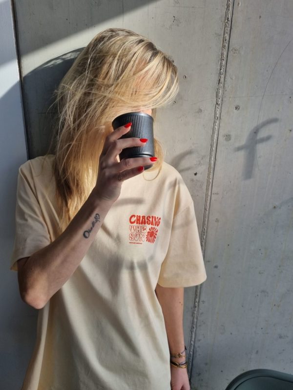 Samsøe & Samsøe Sun t-shirt Cornhusk