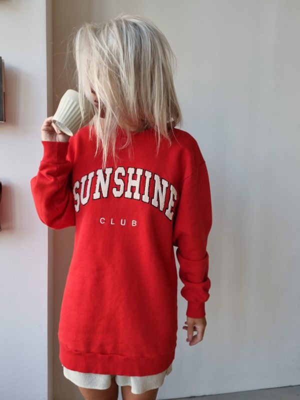 MbyM Sunshine club sweater Red