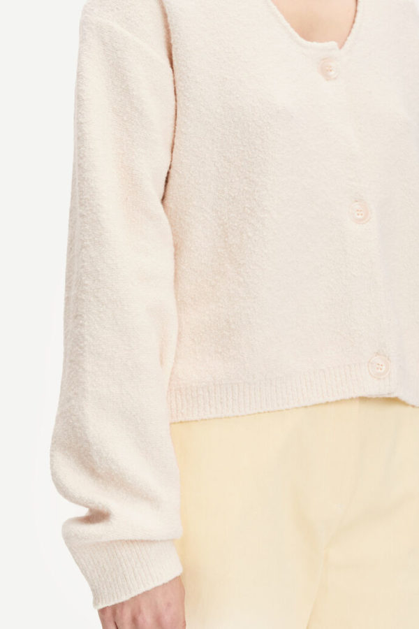 Samsøe & Samsøe Toria cardigan Whitecap gray
