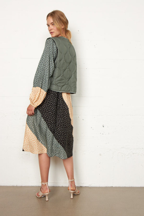 Second Female Calluna quilt waistcoat