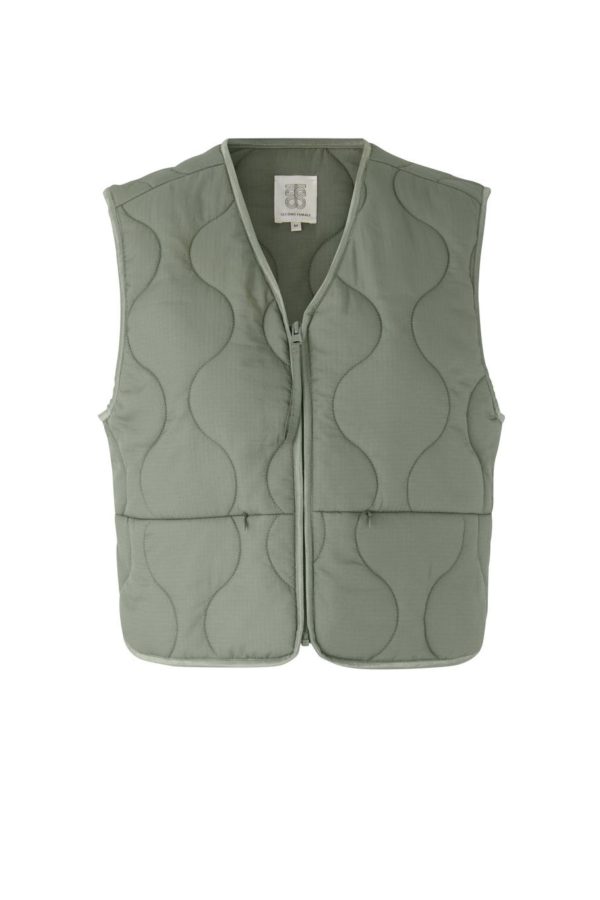 Second Female Calluna quilt waistcoat