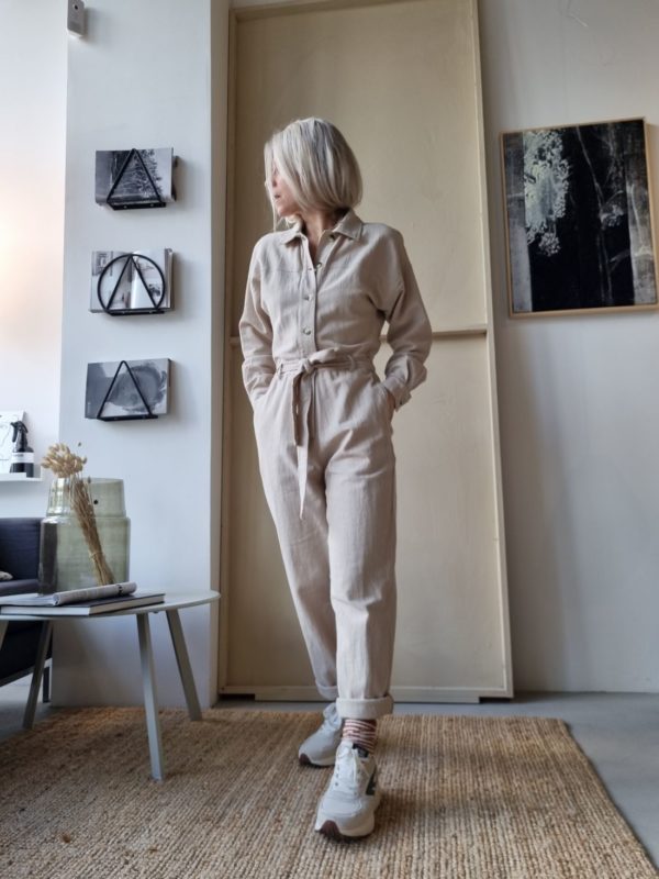 By Bar Lea suit Chalk