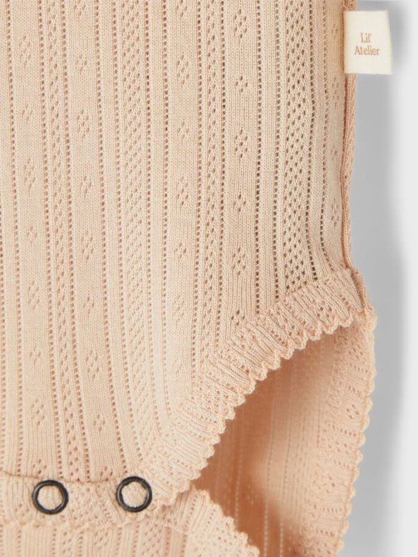 KIDS Lil' Atelier Rachel body suit Frappé