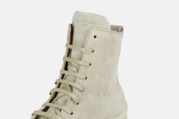 Royal Republiq Riot suede boots Sand