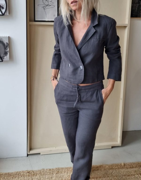 Club l'Avenir Buttercup pants Anthracite