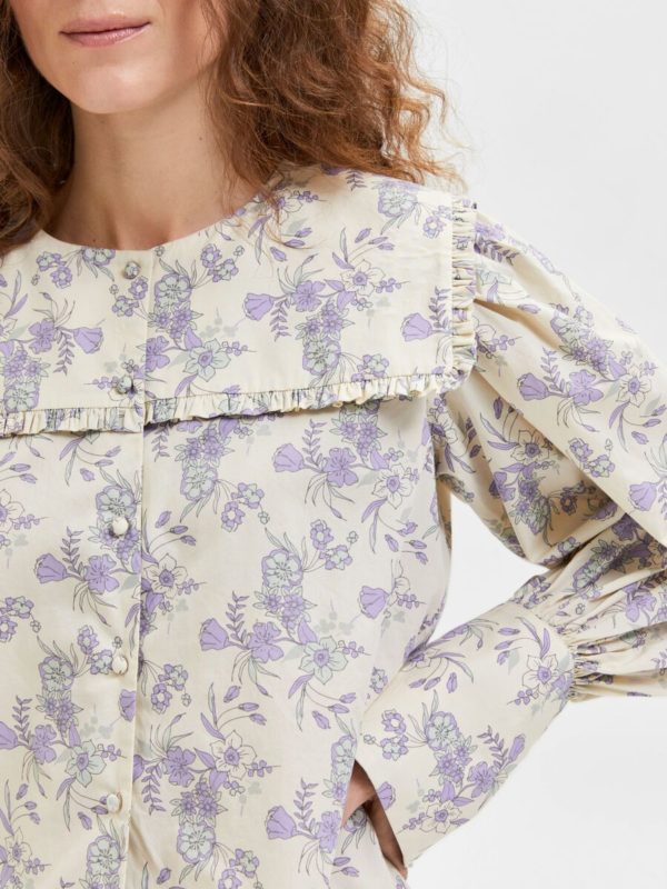 Selected Femme Blair shirt Flower