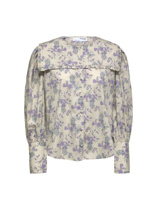 Selected Femme Blair shirt Flower