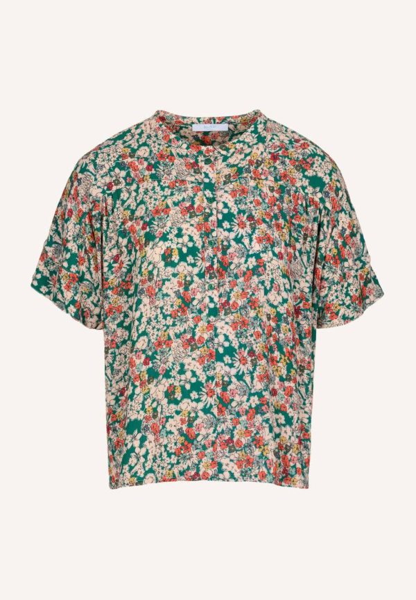 By Bar Bo blouse Poppy green