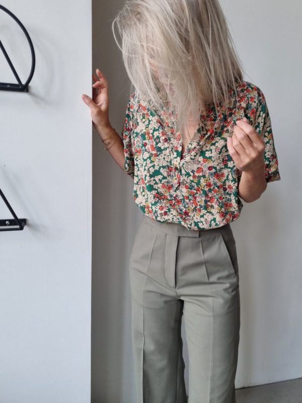 By Bar Bo blouse Poppy green