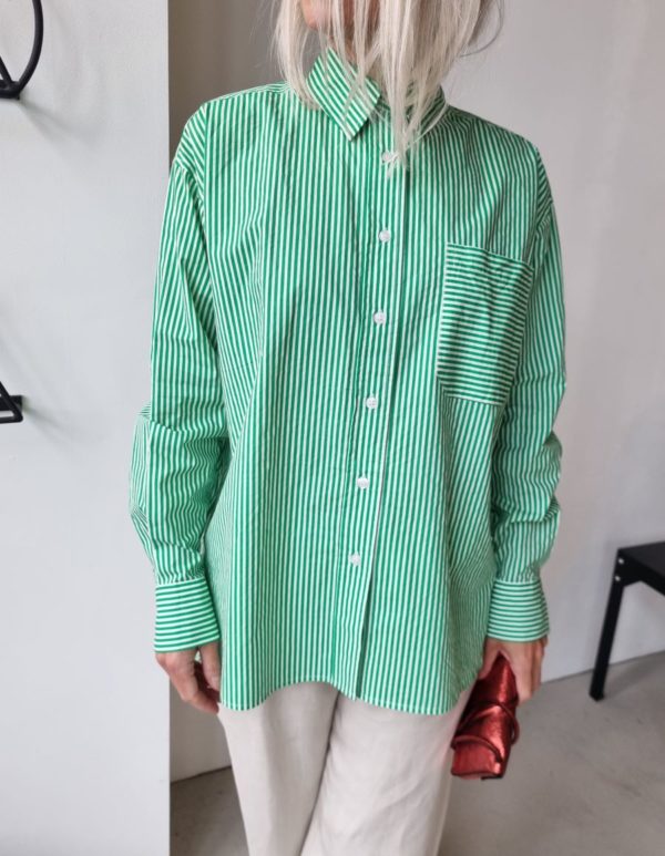 MbyM Brisa blouse Green stripe
