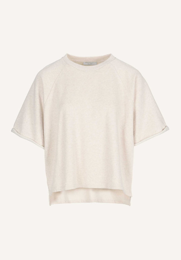 By Bar Chrissy sweat top Oyster melee