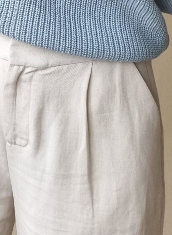 By Bar Classy pants Chalk