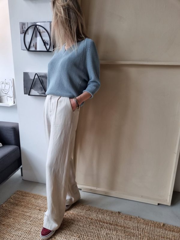 By Bar Classy pants Chalk