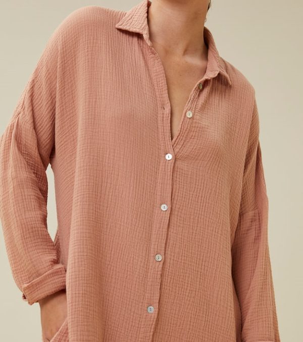 By Bar Doppia dress Ash rose