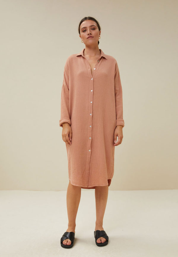 By Bar Doppia dress Ash rose