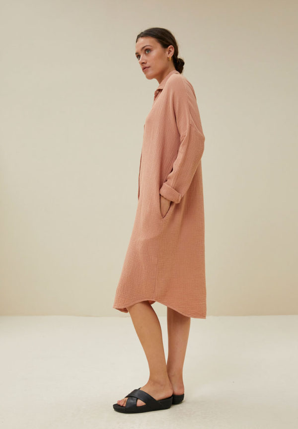 By Bar Doppia dress Ash rose