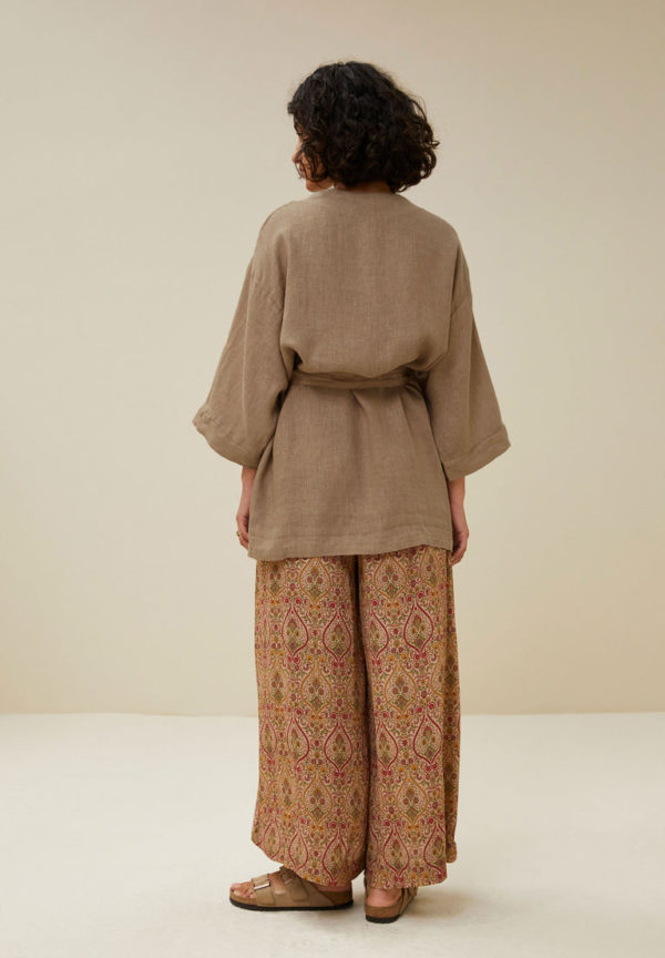 By Bar Imke linen jacket Toffee