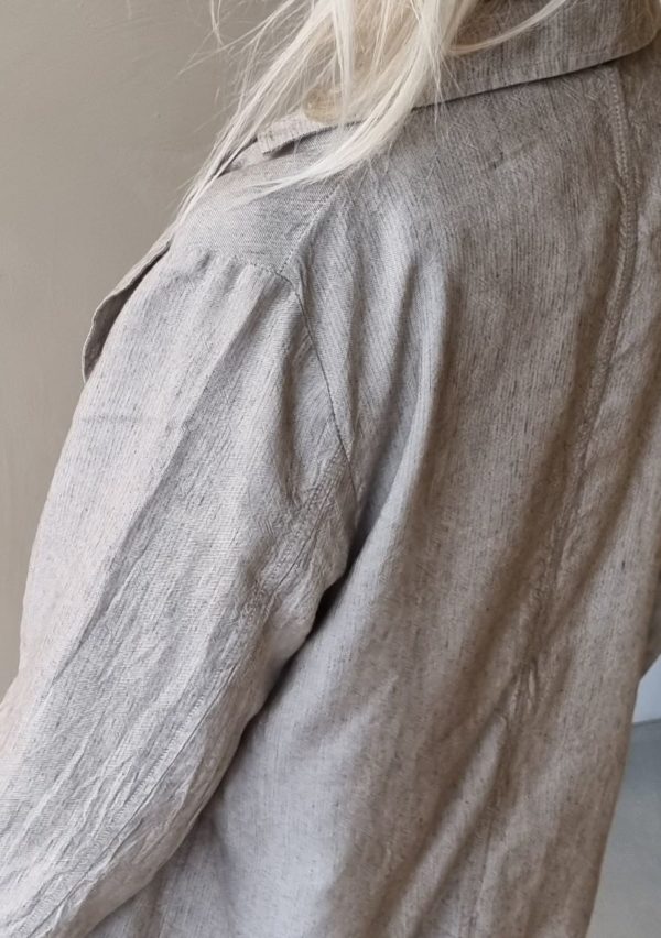 By Bar Lauren linen stripe jacket